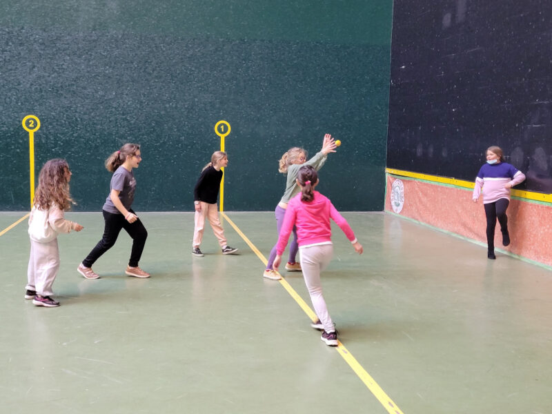 Inscription École de pelote