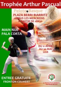 Lire la suite à propos de l’article Trophée Arthur Pascual Mercredi 18 avril