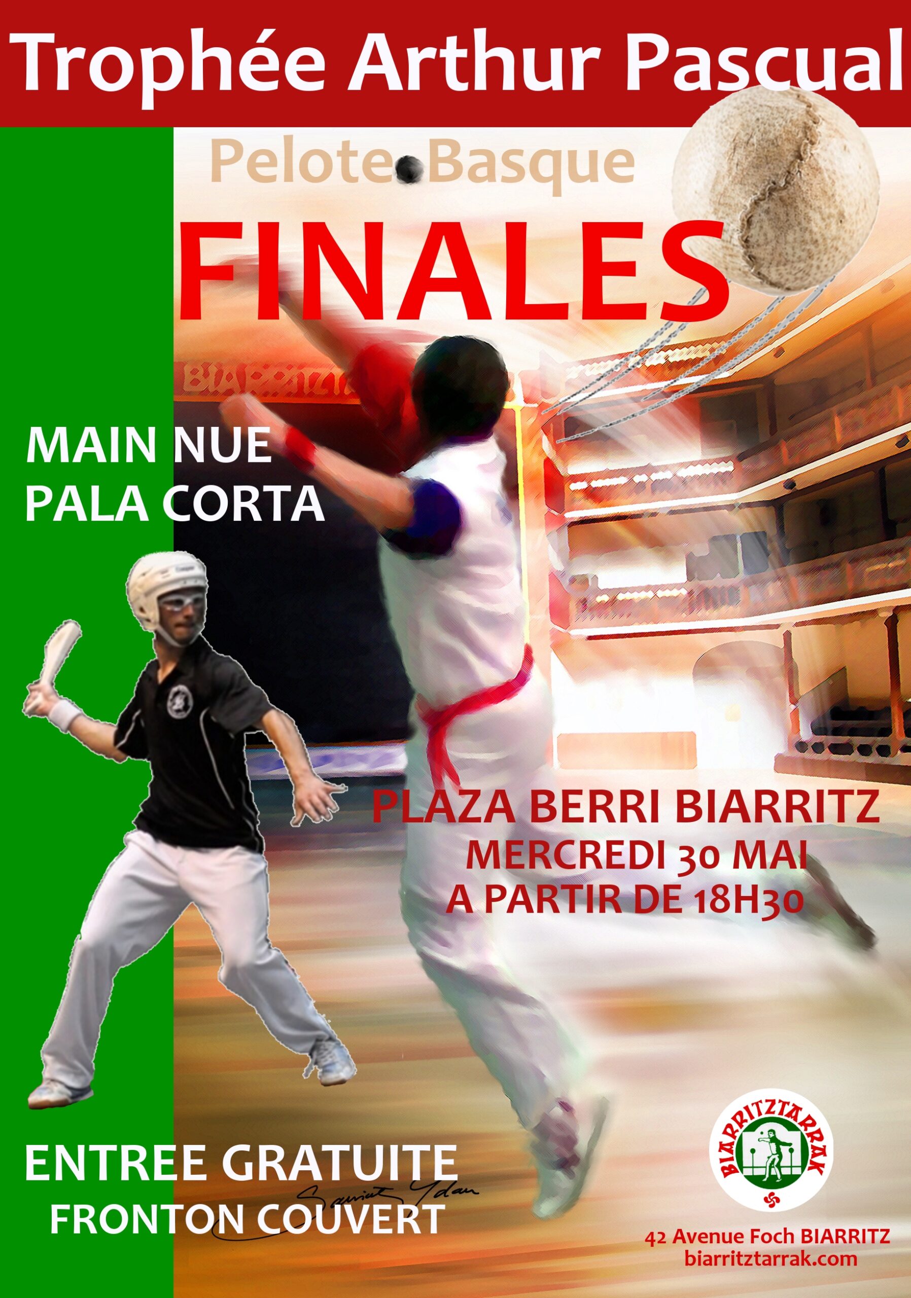 You are currently viewing FINALES Trophée Arthur Pascual