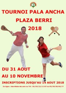 Lire la suite à propos de l’article Tournoi Pala Ancha de Plaza Berri