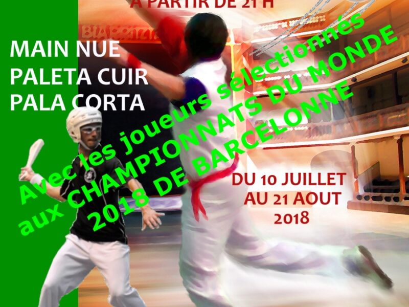 Début du Tournoi Eté Mardi 10 Juillet