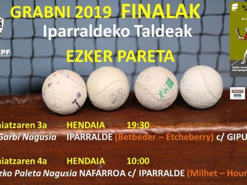 GRABNI 2019  FINALES