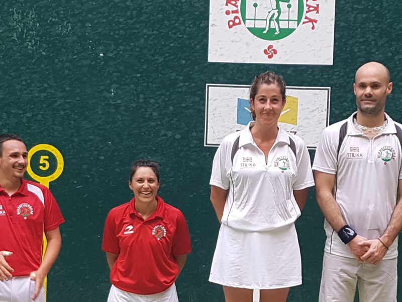 Carole, Peio, Orbaitz, Nico Txapeldunak