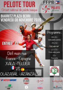 Lire la suite à propos de l’article PELOTE TOUR 2019 / PLAZA BERRI