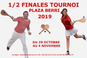 Lire la suite à propos de l’article 1/2 FINALES TOURNOI PLAZA BERRI