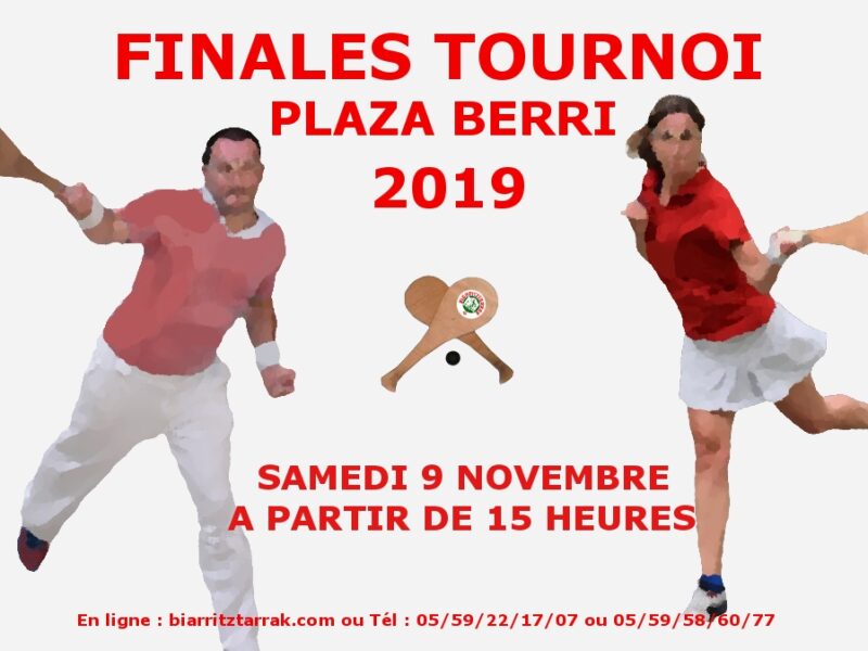 FINALES TOURNOI PLAZA BERRI