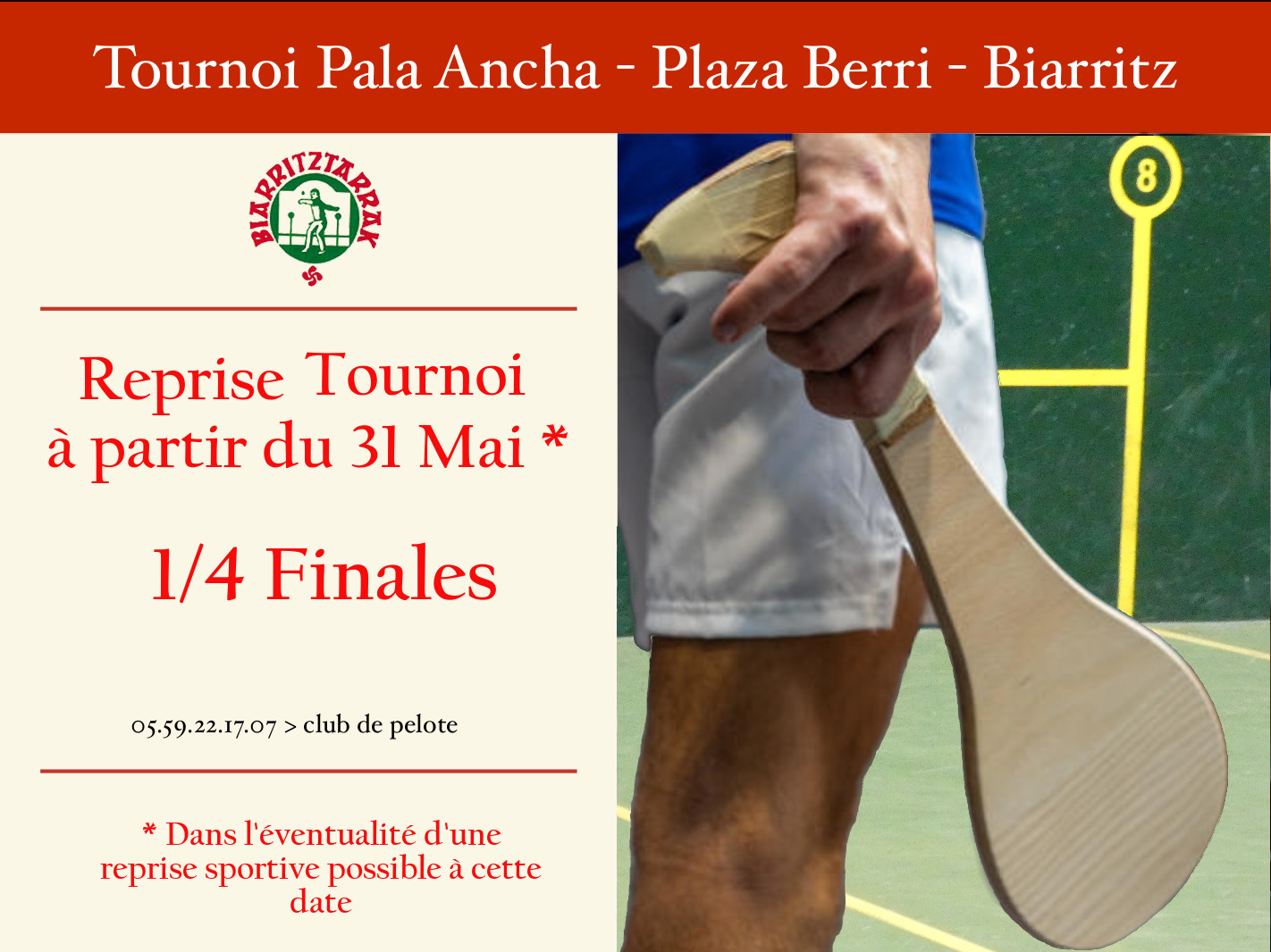 You are currently viewing Tournoi Plaza Berri (Correctif)