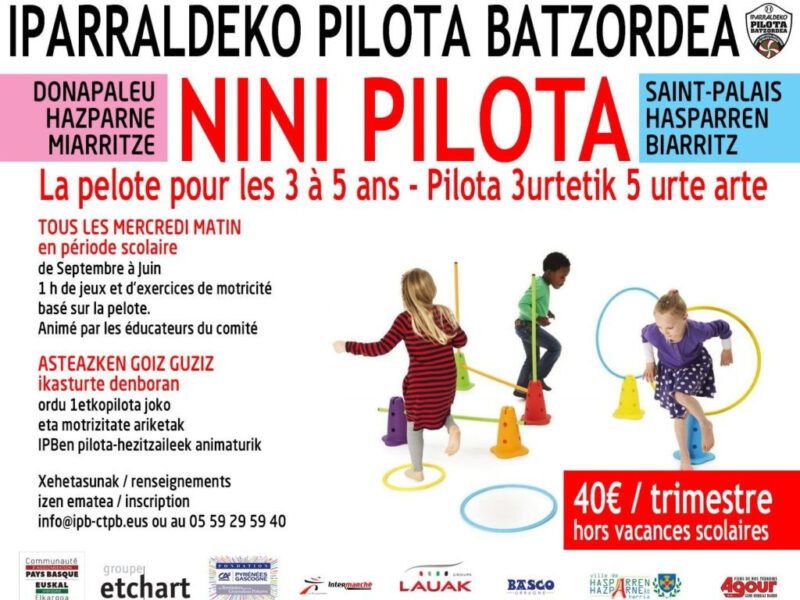 \ »Nini Pilota\ » pour les plus petits…