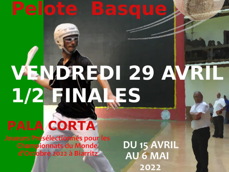 Trophée A. PASCUAL, 1/2 FINALES