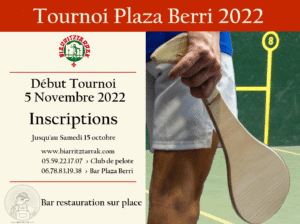 Lire la suite à propos de l’article Inscriptions Tournoi Plaza Berri 2022/2023