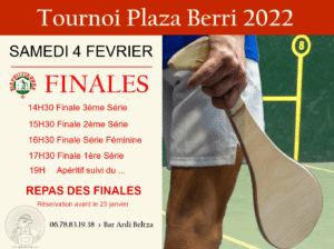 Lire la suite à propos de l’article FINALES TOURNOI PLAZA BERRI