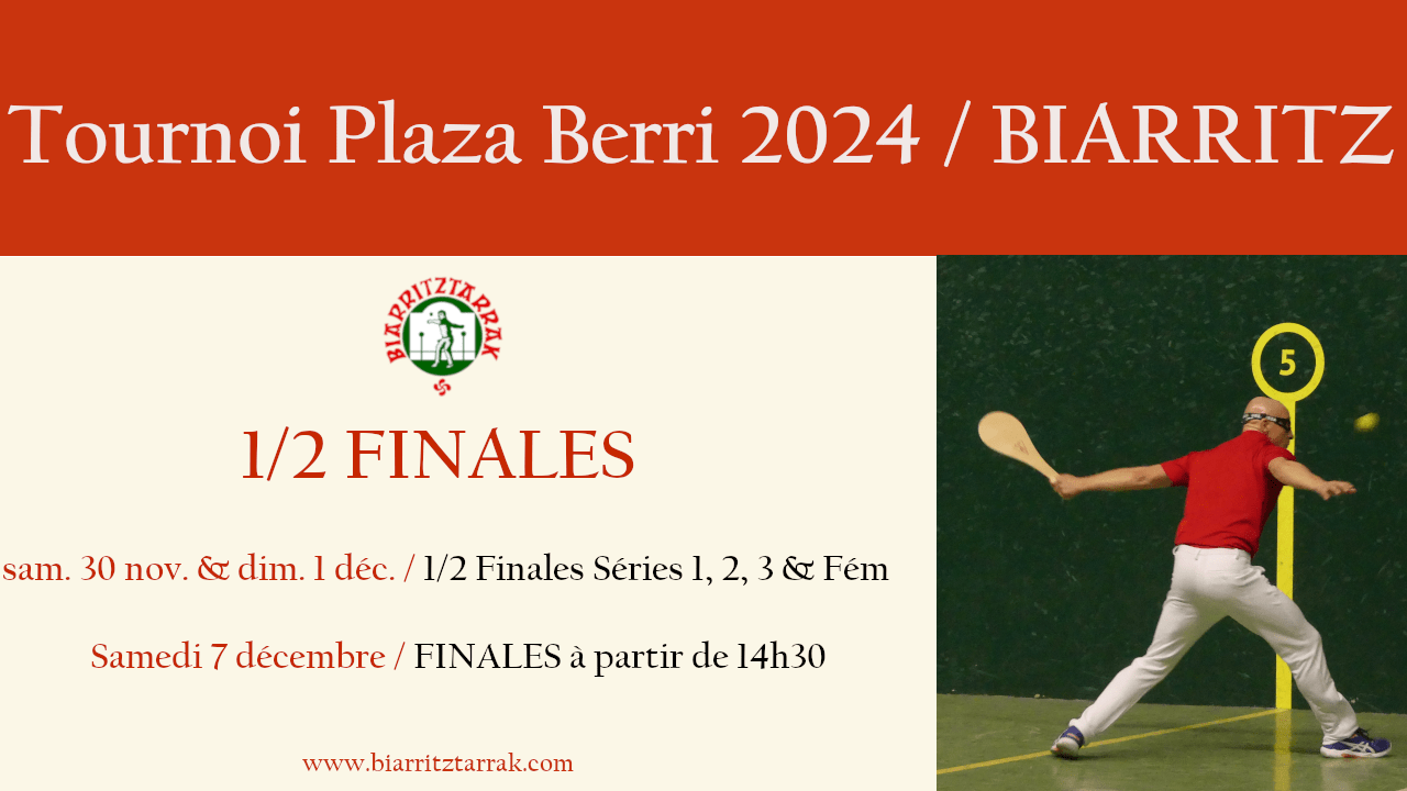 You are currently viewing 1/2 Finales 30 novembre & 1 décembre
