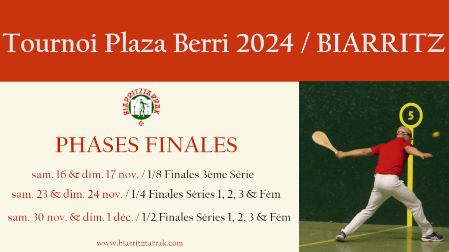 You are currently viewing 1/8ème FINALES LES 16 & 17 novembre