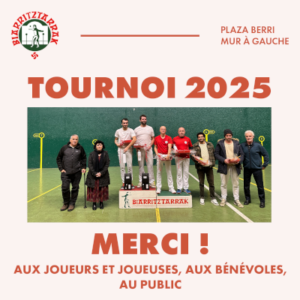 Lire la suite à propos de l’article JOURNÉE DES FINALES TOURNOI 2025